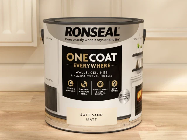 Ronseal One Coat Everywhere Interior Soft Sand Matt 2.5 litre