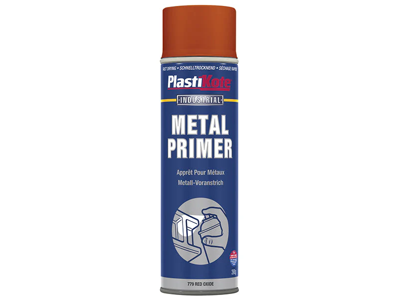 PlastiKote Metal Primer Spray Red Oxide 400ml