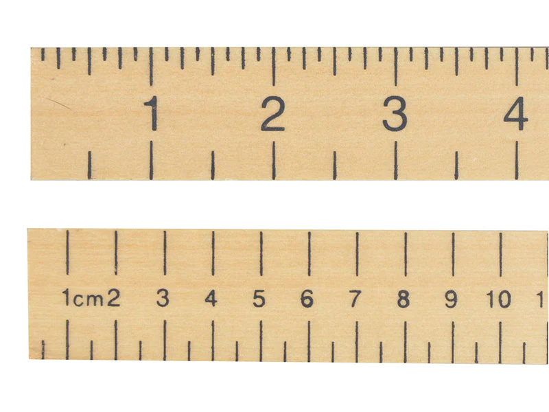 R.S.T. Hardwood 1 Metre Stick Plain