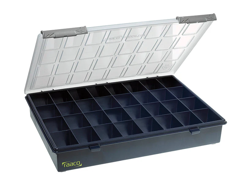 Raaco  A4 Profi Service Case Assorter 32 Fixed Compartments