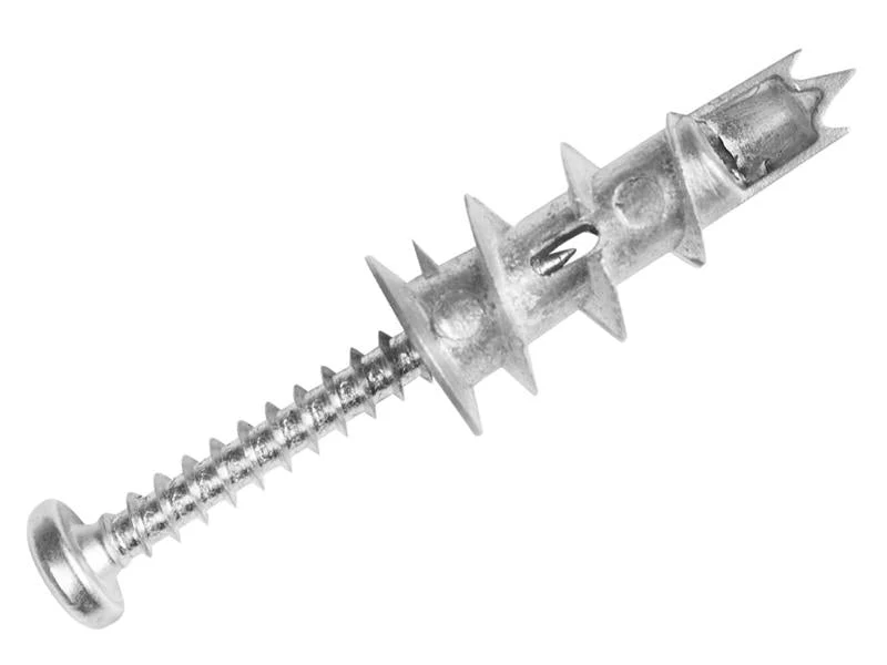 Rawlplug Metal Self-Drill Plasterboard Fixing Box of 100