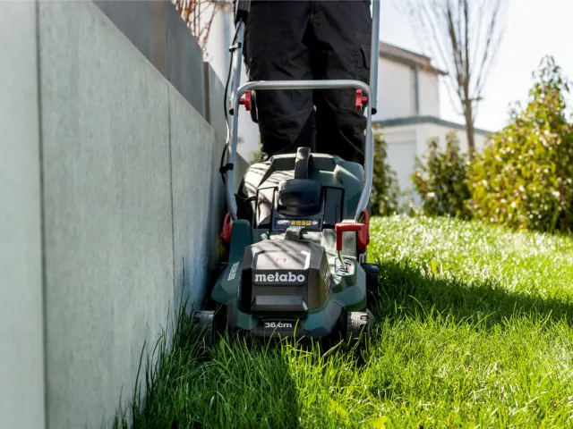 Metabo RM 36-18 LTX BL 36 Lawn Mower 18V Bare Unit - Image 2