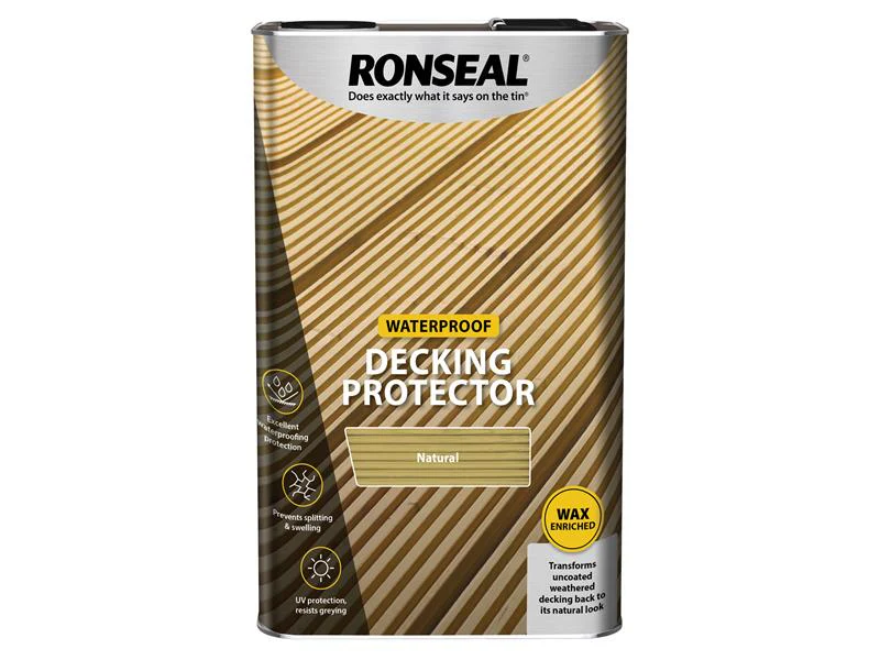 Ronseal  Decking Protector Natural 5 litre