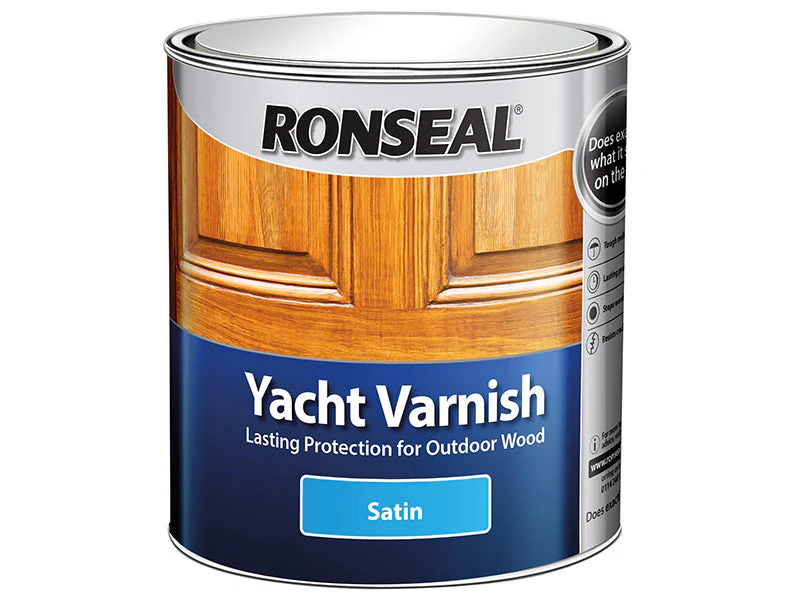 Ronseal  Exterior Yacht Varnish Satin 500ml