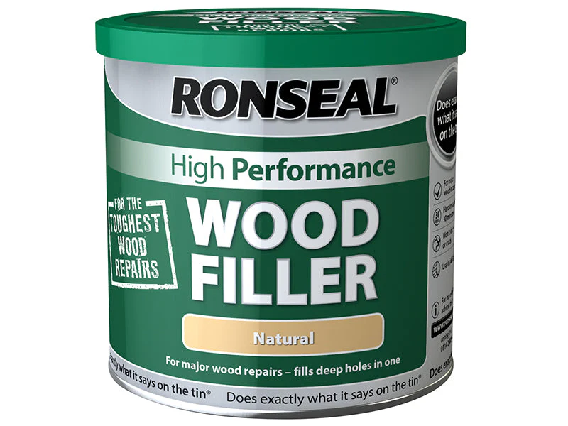 Ronseal High-Performance Wood Filler Dark 550g