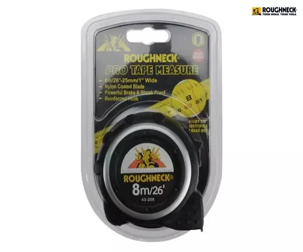 Roughneck E-Z Read® Tape Measure 8m/26ft (Width 25mm) - Image 3