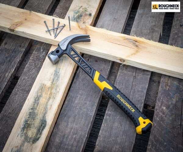 Roughneck Gorilla V-Series Claw Hammer 567g (20oz) - Image 5