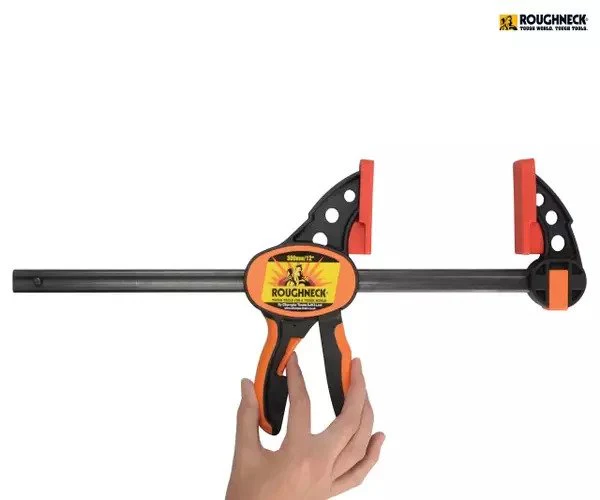 Roughneck One-Handed Bar Clamp & Spreader 150mm (6in) - Image 2