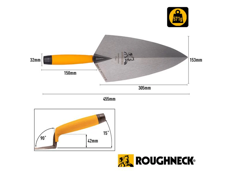 Roughneck Philadelphia Pattern Brick Trowel 300mm (12in) - Image 3