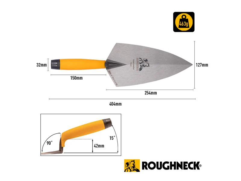 Roughneck Philadephia Pattern Brick Trowel 250mm (10in) - Image 6