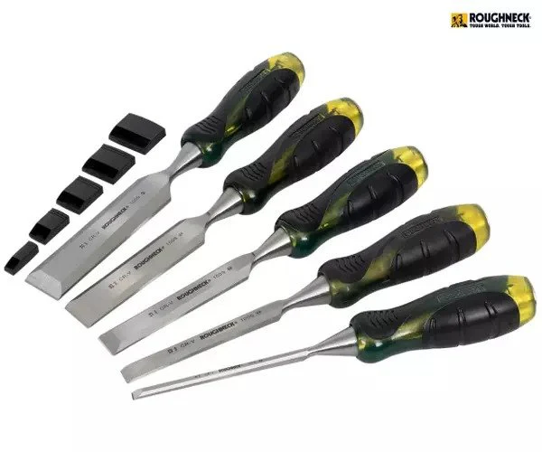 Roughneck Professional Bevel Edge Chisel Set, 5 Piece