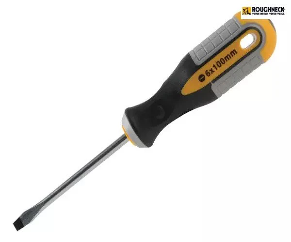 Roughneck Screwdriver Flared Tip 6.0 x 100mm