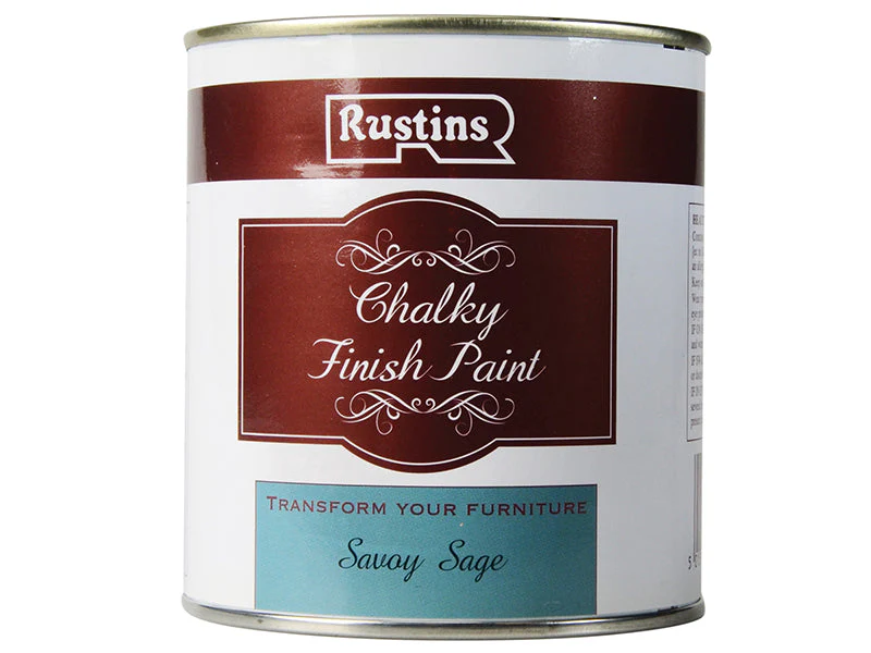 Rustins  Chalky Finish Paint Savoy Sage 500ml