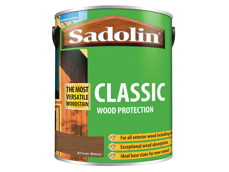 Sadolin  Classic Wood Protection African Walnut 5 litre