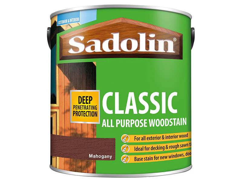 Sadolin  Classic Wood Protection Mahogany 2.5 litre