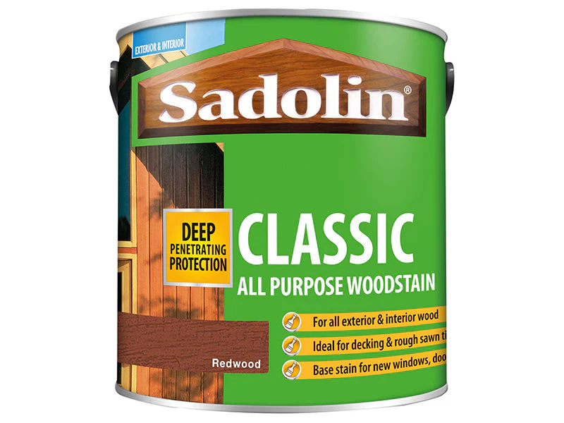 Sadolin  Classic Wood Protection Redwood 2.5 litre