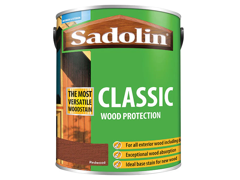 Sadolin Classic Wood Protection Redwood 5 litre