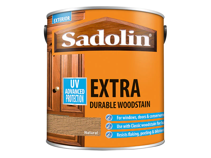 Sadolin Extra Durable Woodstain Natural 2.5 litre