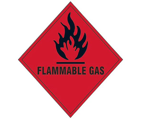 Scan Flammable Gas SAV - 100 x 100mm