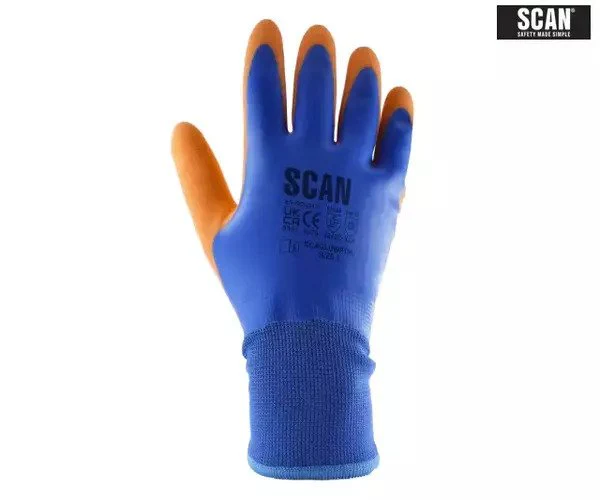 Scan Thermal Waterproof Latex Coated Gloves - Image 3