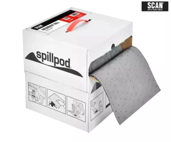 Scan Universal Absorbent Quick-Rip Roll Box