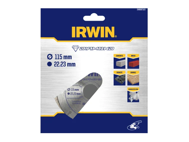 IRWIN® Segmented Diamond Blade 115 x 22.23mm - Image 2