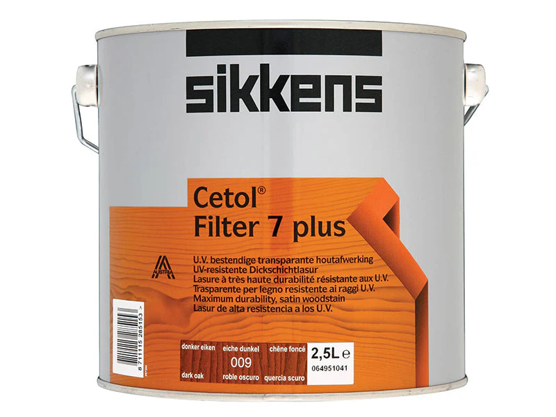 Sikkens  Cetol Filter 7 Plus Translucent Woodstain Dark Oak 2.5 litre