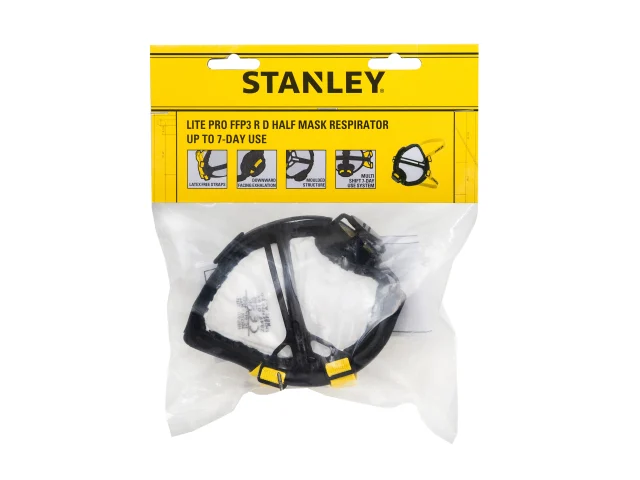 STANLEY® FFP3 R D Lite Pro Dust Mask Respirator - Image 9