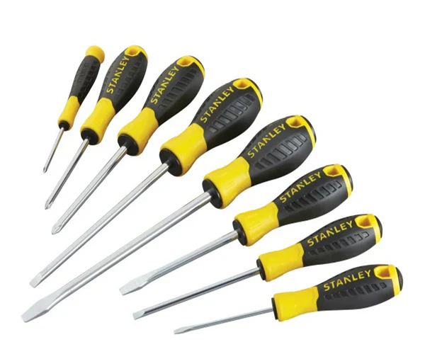 Stanley 0-60-210 Essential Screwdriver Set, 8 Piece