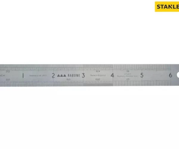 Stanley 64R Rustless Rule 150mm / 6in - Image 2