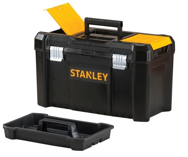 Stanley Basic Toolbox with Organiser Top 50cm (19in) - Image 2