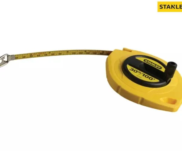 Stanley Closed Case Steel Long Tape 30m/100ft (Width 10mm) - Image 3