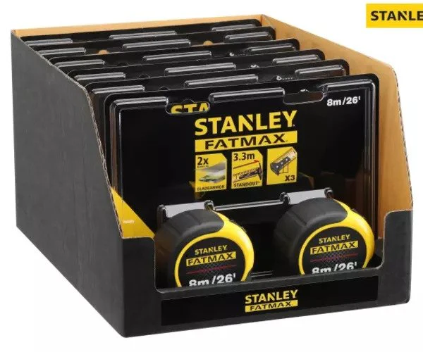 Stanley FatMax® Classic Tape Twin Pack 8m/26ft (Width 32mm) - Image 3