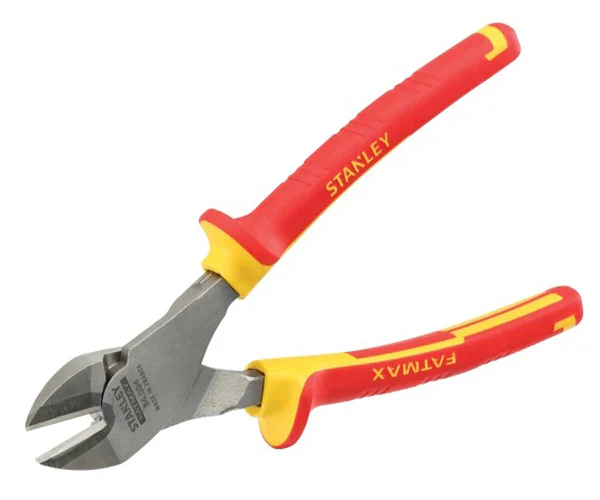 Stanley FatMax® Heavy-Duty Diagonal Cutting Pliers VDE 200mm - Image 2