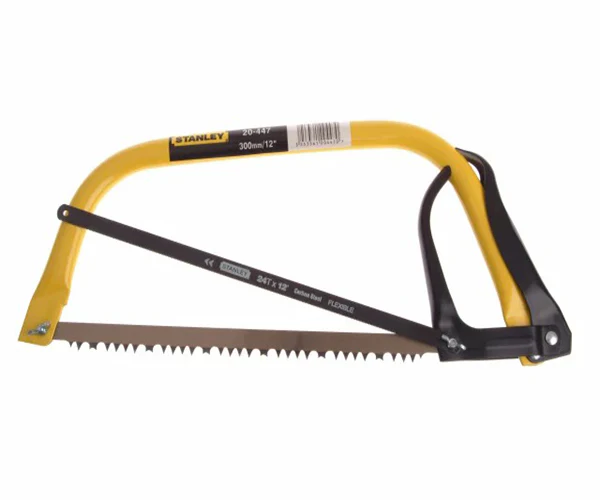 Stanley Hack Bowsaw 300mm (12in) Plus Extra Hacksaw Blade