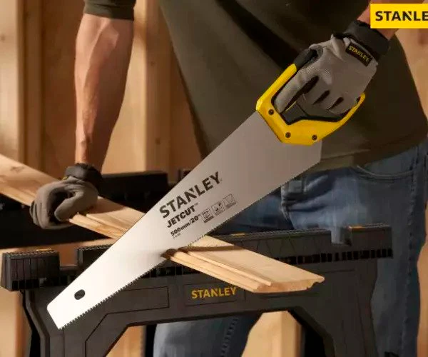 Stanley Jet Cut Fine Handsaw 500mm (20in) 11 TPI - Image 3