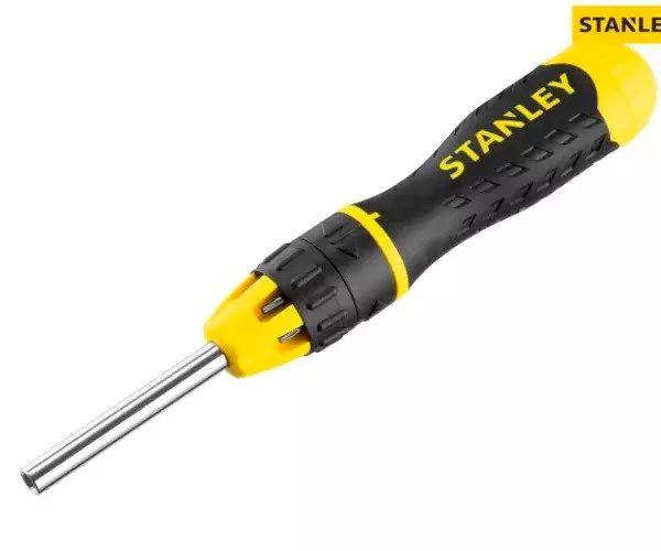 Stanley Multibit Ratchet Screwdriver &10 Bits - Image 2