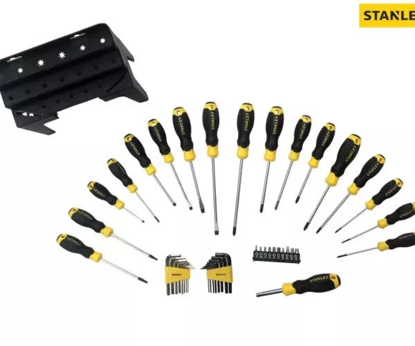 Stanley Screwdriver Set in Rack, 44 Piece - Image 2