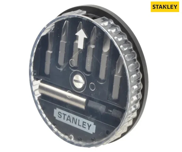 Stanley Slotted/Phillips/Pozidriv Insert Bit Set, 7 Piece - Image 7