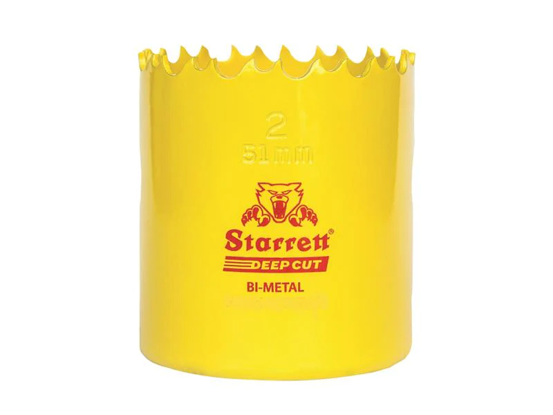 Starrett DCH0156 Deep Cut Bi-Metal Holesaw 33mm