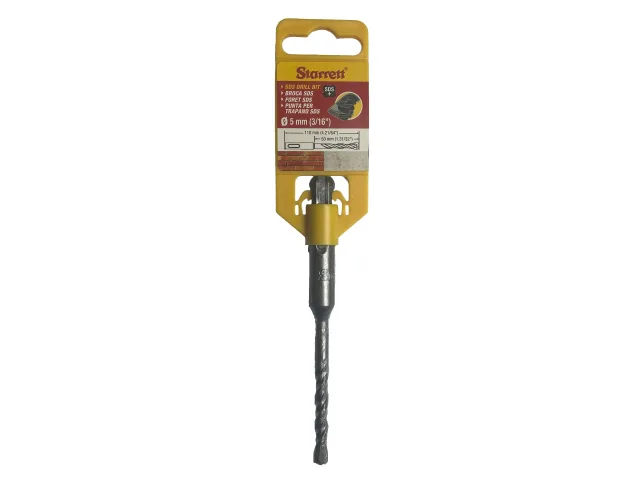 Starrett SDS Plus 2 Point Drill Bit 5 x 110mm - Image 2
