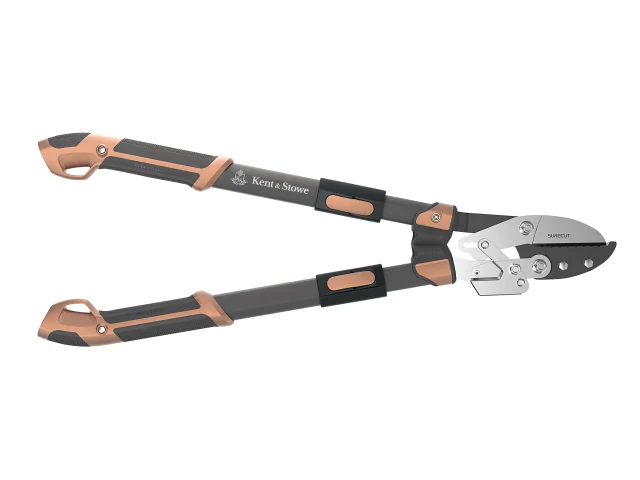 Kent & Stowe SureCut Extra Power Hard Wood Ratchet Anvil Loppers