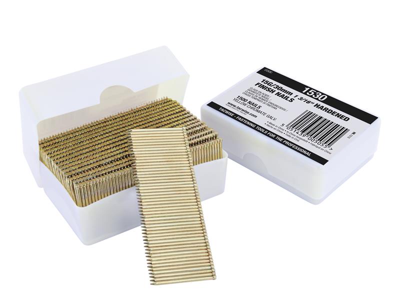 Tacwise  15 Gauge Hardened Finish Nails 30mm (Pack 1500)