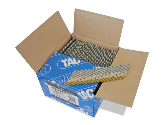 Tacwise 34° Extra Galvanised Framing Ring Shank Nails Type 2.8/50mm (3300) - Image 2