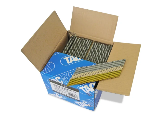 Tacwise 34° Extra Galvanised Framing Ring Shank Nails Type 2.8/65mm (3300) - Image 2