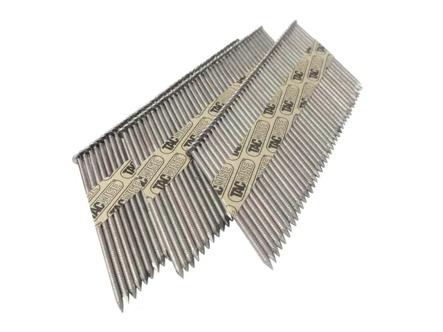 Tacwise 34° Extra Galvanised Framing Ring Shank Nails Type 3.1/90mm (2200)