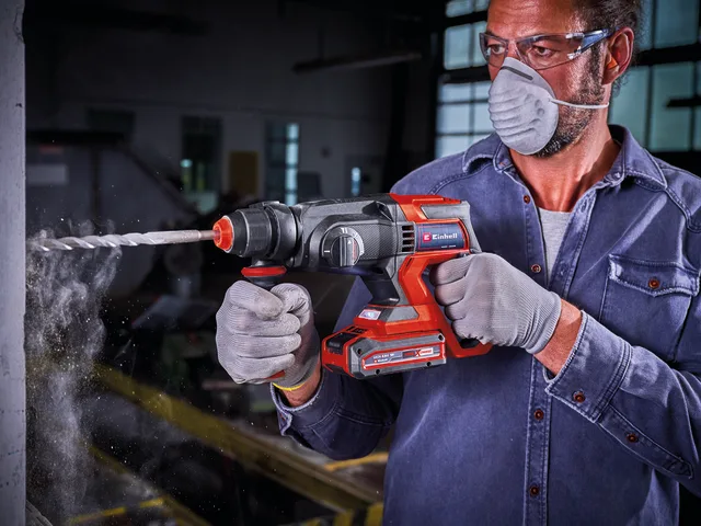 Einhell TE-HD 18/20 Li - Solo Power X-Change Rotary Hammer 18V Bare Unit - Image 6
