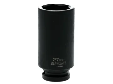 Teng Deep Impact Socket Hexagon 6-Point 1/2in Drive 27mm - Image 2