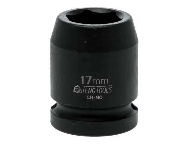 Teng Impact Socket Hexagon 6-Point 1/2in Drive 17mm - Image 2