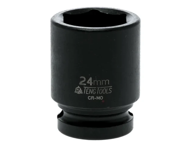 Teng Impact Socket Hexagon 6-Point 1/2in Drive 24mm - Image 2